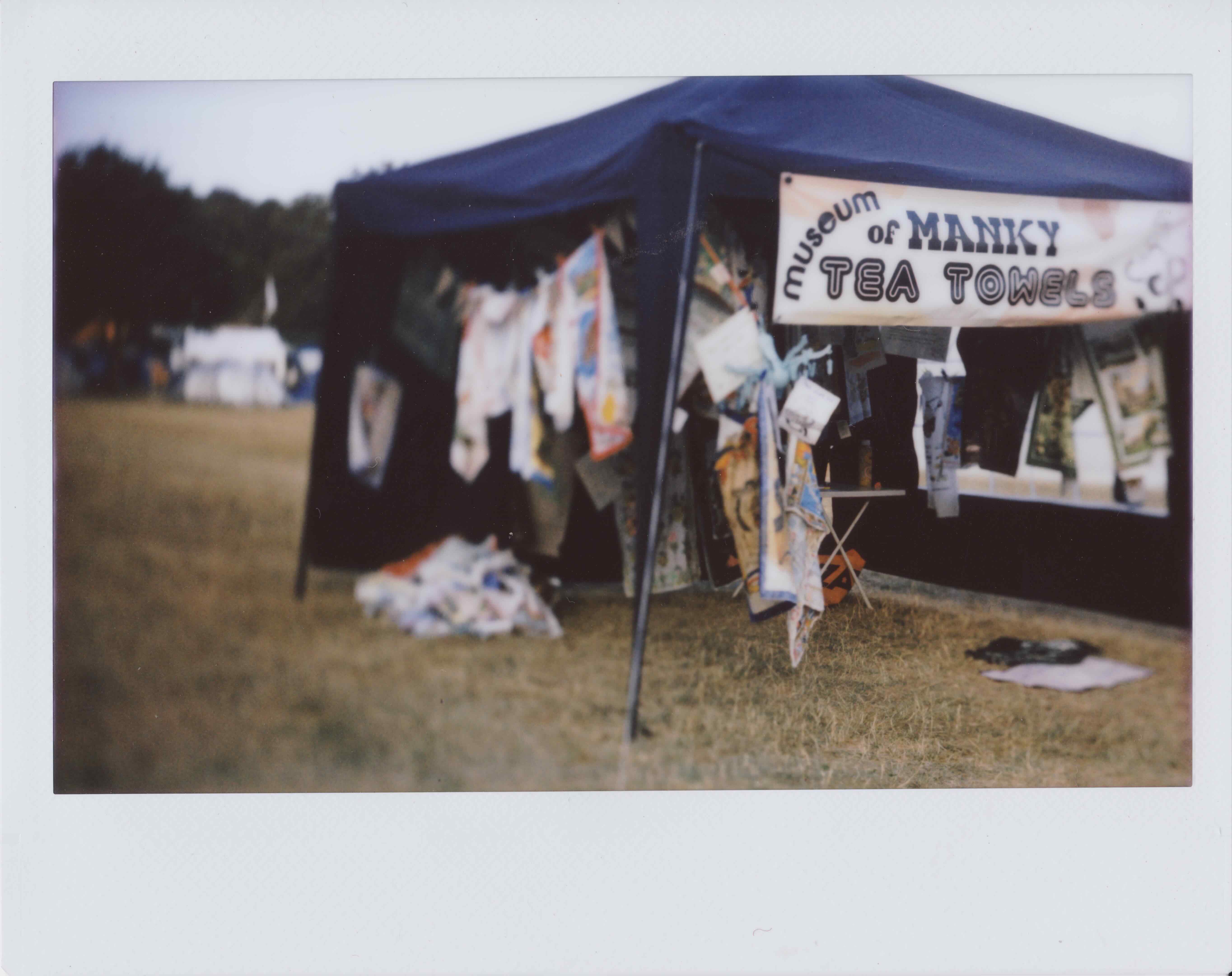 Instax photo of The Museum of Manky Tea Towels (credit: Daphne Preston-Kendal)