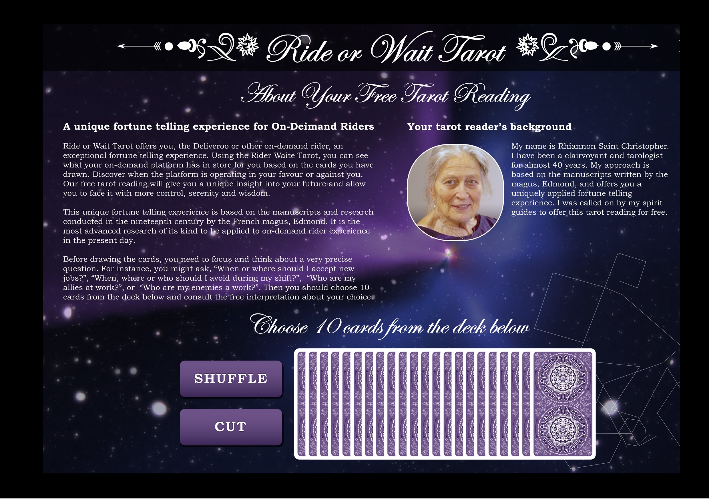 Ride or Wait Tarot
